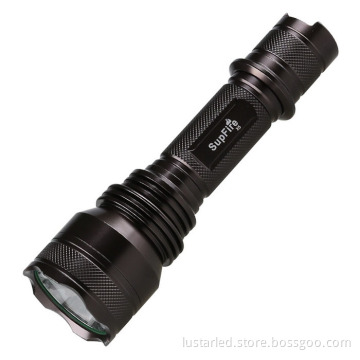 Bicycle LED Flashlight, Defesa Pessoal Torch, Fishing Tent Torch